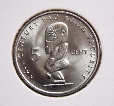 Острова Кука 5 центов  2000 год UNC